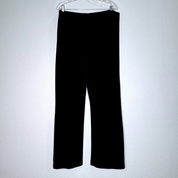 CHICO'S TRAVELERS NWT No Tummy Pant 4R 20/22 Black High Waist Wide Leg Pull-on - Picture 6 of 9